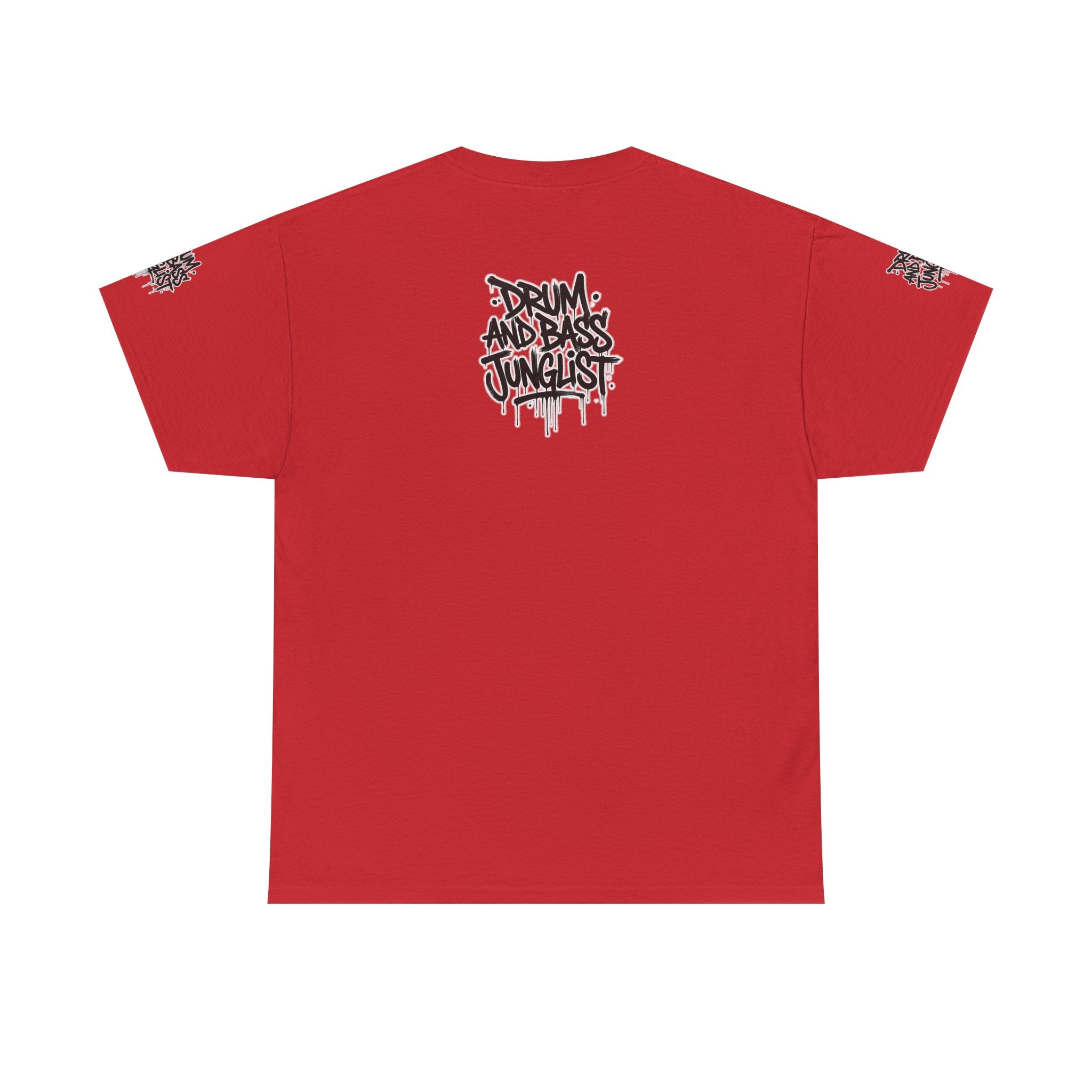 Junglist Militia™ Since 1996 | Drum & Bass Junglist Graffiti Gildan Premium Cotton T-Shirt | NeuroDemonic Records Official Streetwear | 10 Colors
