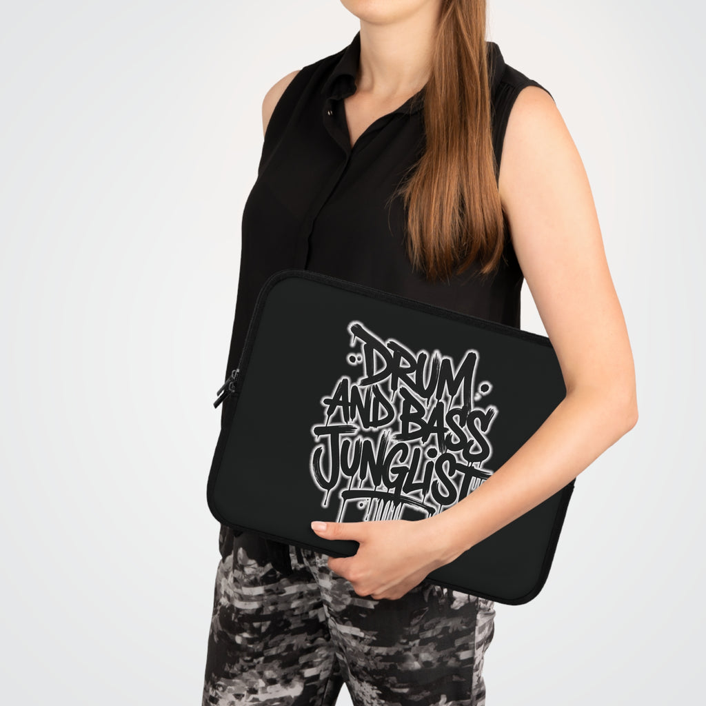 Drum and Bass Junglist Graffiti Laptop Sleeve & iPad Case | Protective Padded Sleeve | 5 Sizes