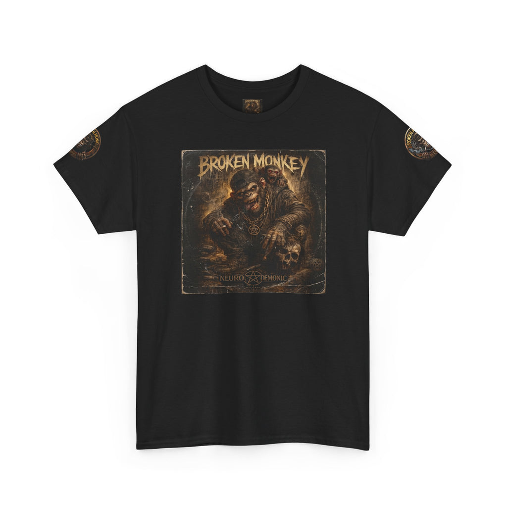 BROKEN MONKEY Vintage Heavyweight - Drum & Bass T-Shirt