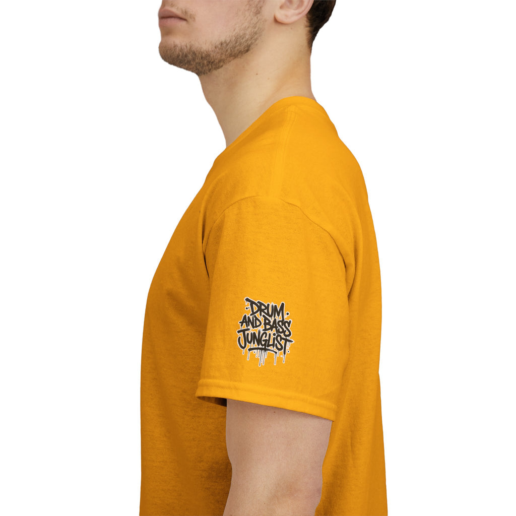 Junglist Militia™ Since 1996 | Drum & Bass Junglist Graffiti Gildan Premium Cotton T-Shirt | NeuroDemonic Records Official Streetwear | 10 Colors