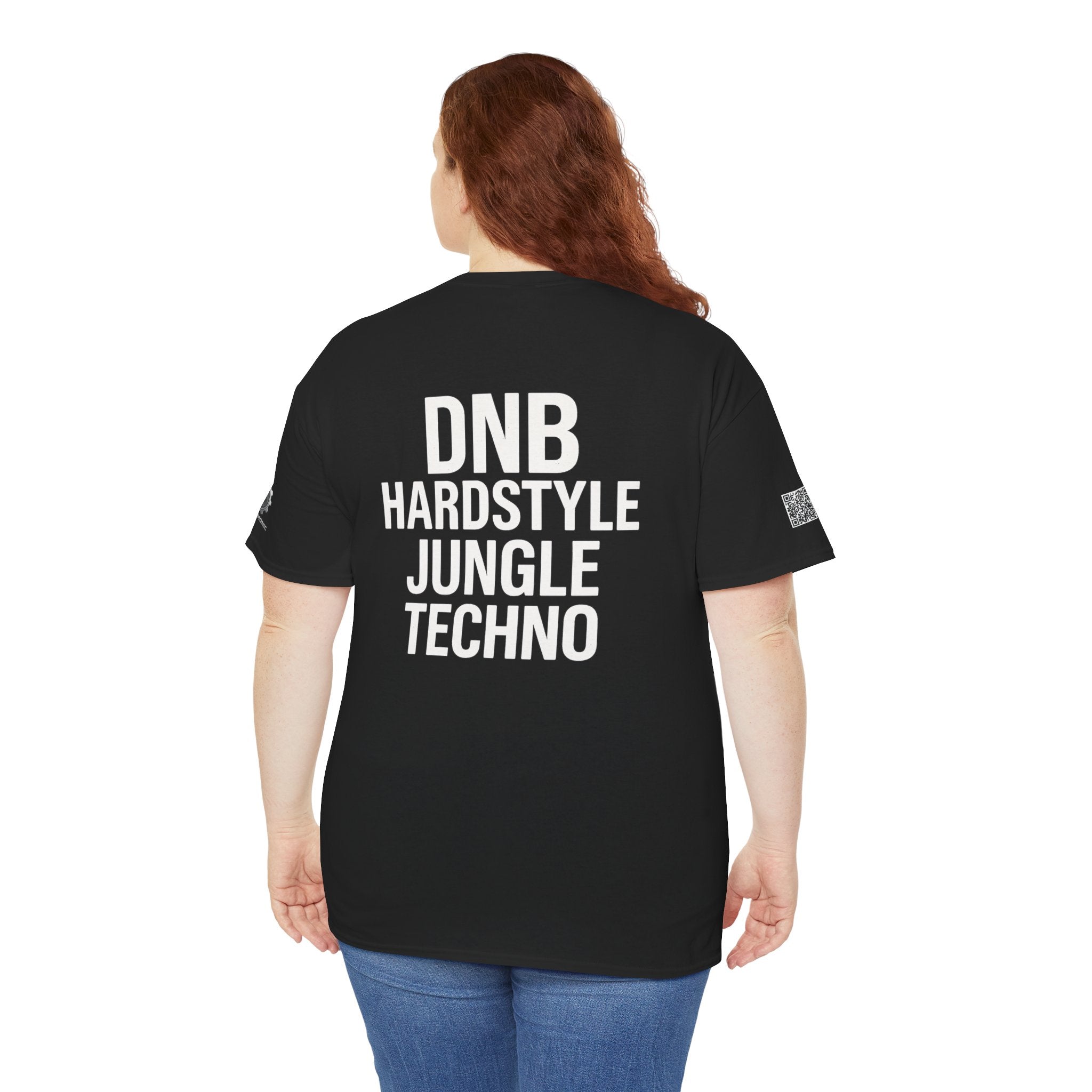 NeuroDemonic Electronic Music Genres T-Shirt — DNB Hardstyle Jungle Techno Graphic Tee