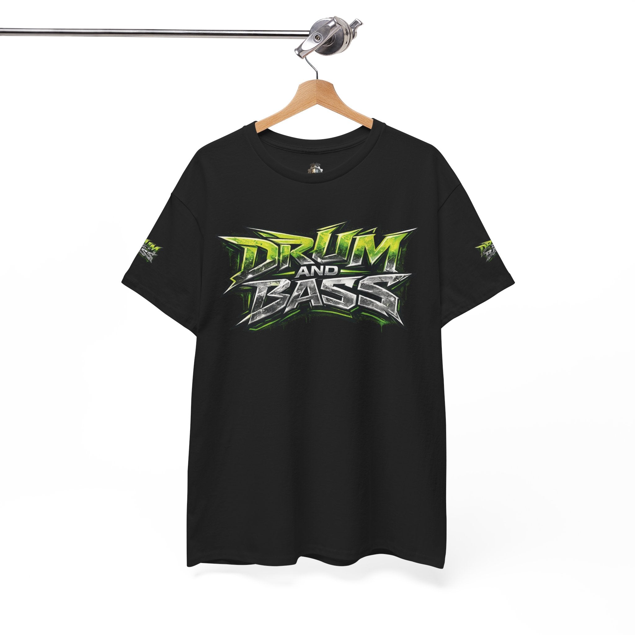 Official NeuroDemonic™ merchandise.  Drum and Bass T-Shirt | Premium Gildan Heavy Cotton DJ, DNB & Junglist Graphic Tee