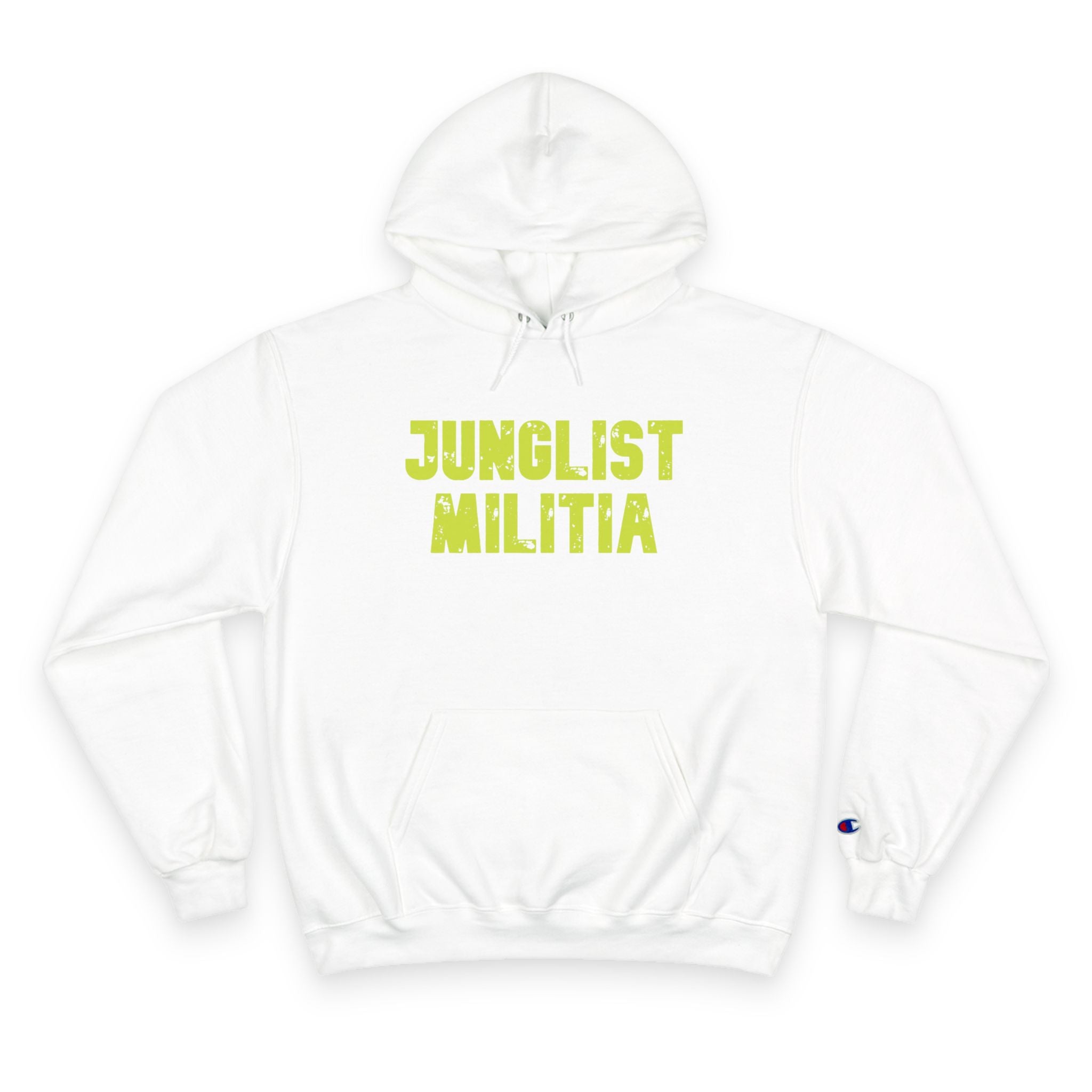 Champion Hoodie- JUNGLIST MILITIA ARMY