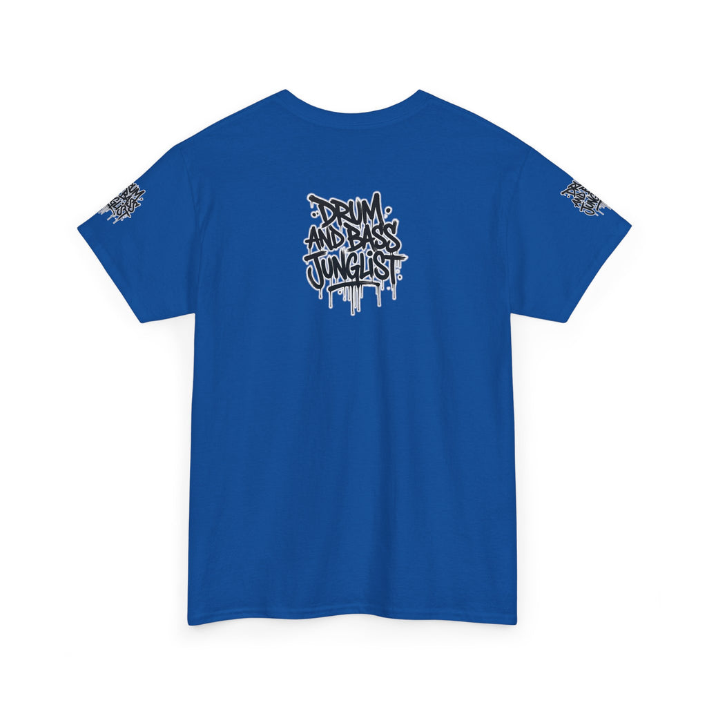 Junglist Militia™ Since 1996 | Drum & Bass Junglist Graffiti Gildan Premium Cotton T-Shirt | NeuroDemonic Records Official Streetwear | 10 Colors