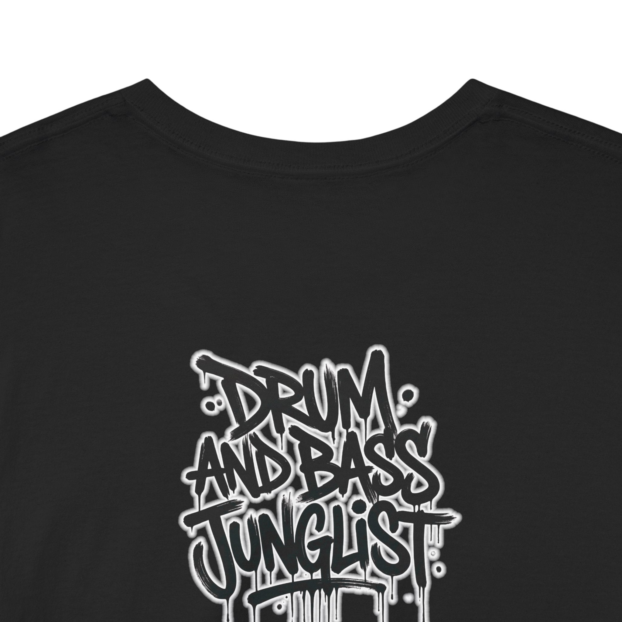 Junglist Militia™ Since 1996 | Drum & Bass Junglist Graffiti Gildan Premium Cotton T-Shirt | NeuroDemonic Records Official Streetwear | 10 Colors