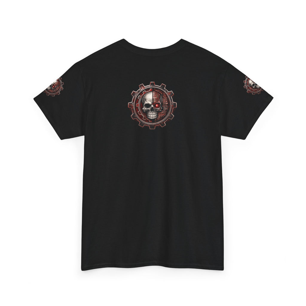 NEURODEMONIC™ Graffiti Skull Pentagram T Shirt | DNB Hardstyle Jungle Techno Trapcore Metalcore Streetwear |Skull Tee — Gildan Graphic Shirt