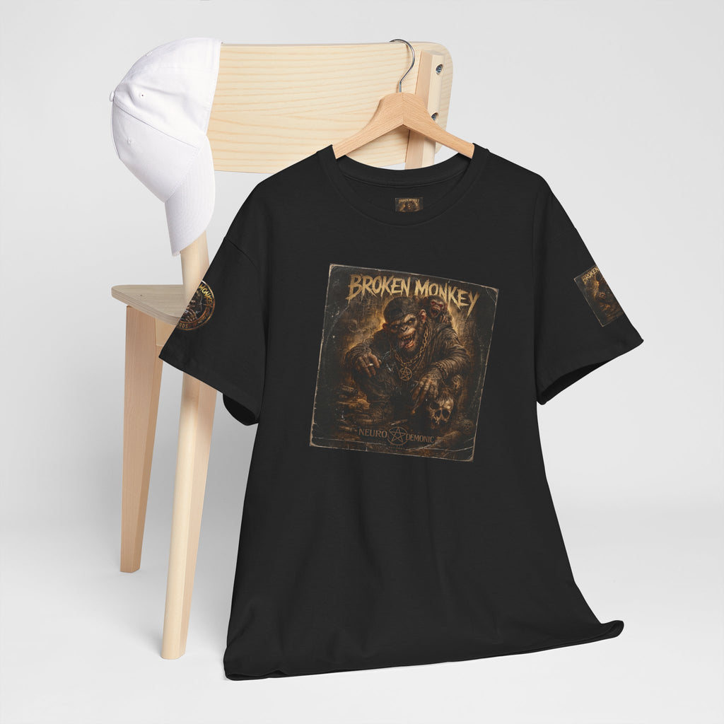 Broken Monkey Limited Edition Concert T-Shirt | Official NeuroDemonic Records Drum and Bass Edition