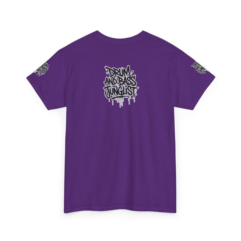 Junglist Militia™ Since 1996 | Drum & Bass Junglist Graffiti Gildan Premium Cotton T-Shirt | NeuroDemonic Records Official Streetwear | 10 Colors