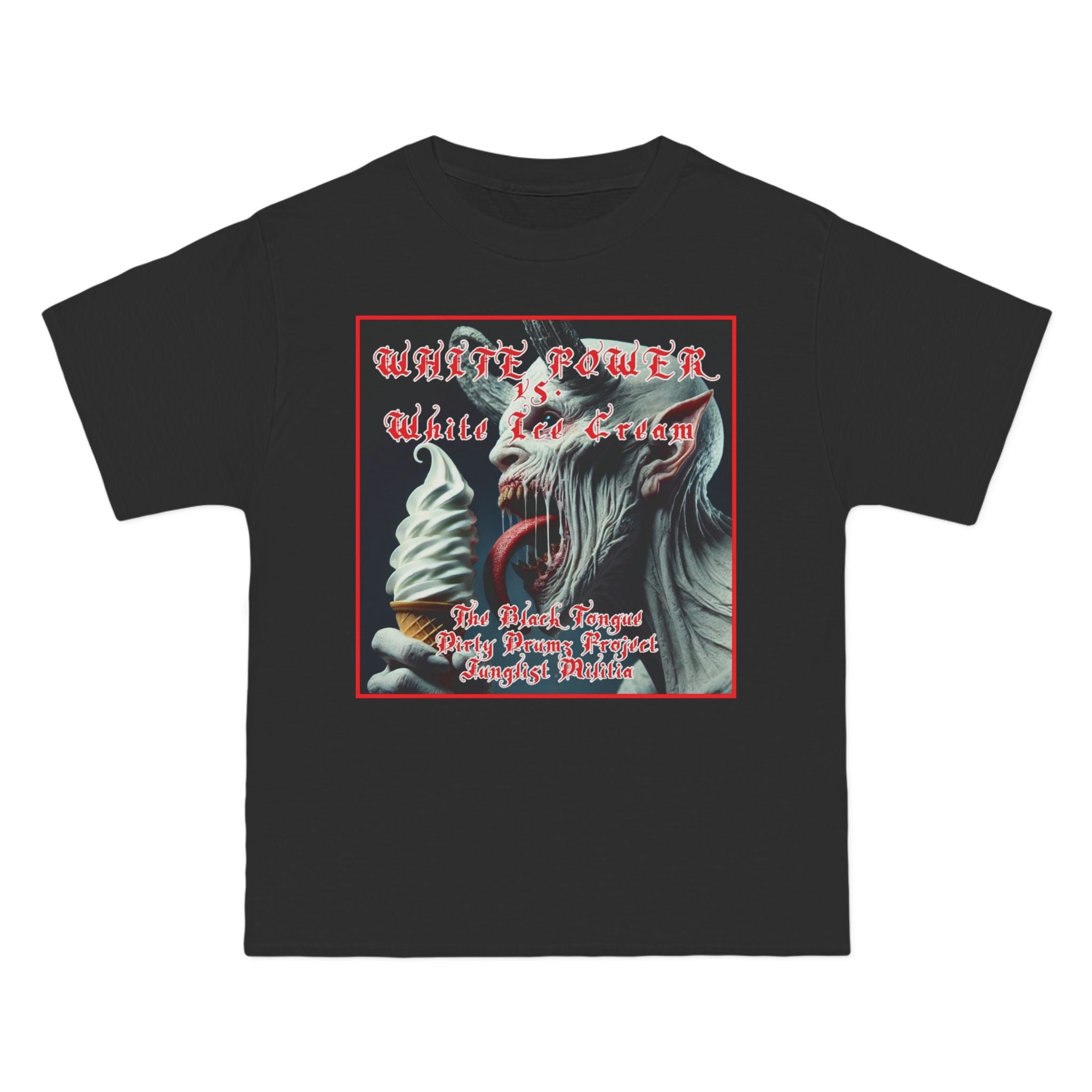 Beefy-T®  WHITE POWER vs. White Ice Cream dnb-The Black Tongue-Dirty Drumz- Project-Junglist Militia