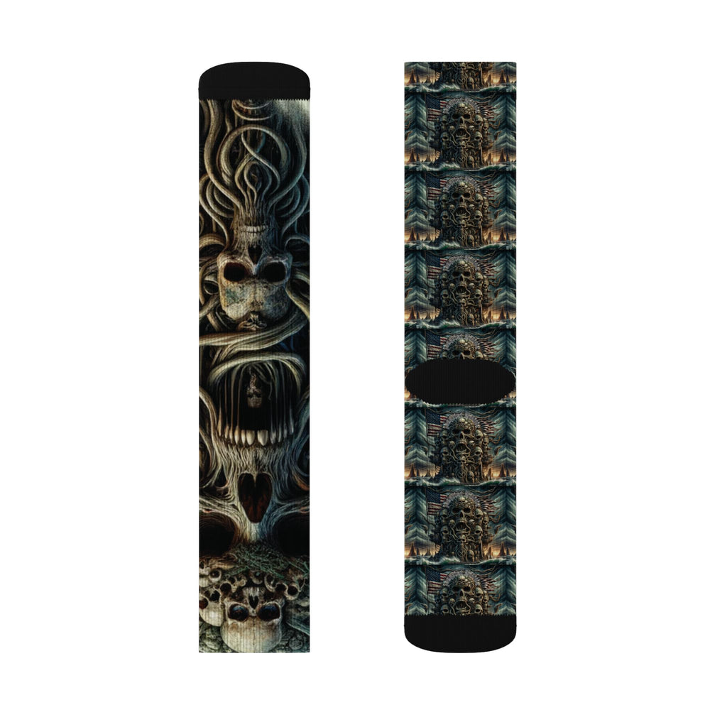 Ghosts of War Sublimation Socks- Unisex-Junglist Militia