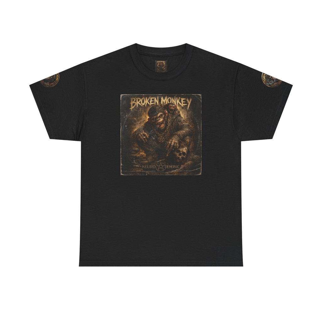 BROKEN MONKEY Vintage Heavyweight - Drum & Bass T-Shirt