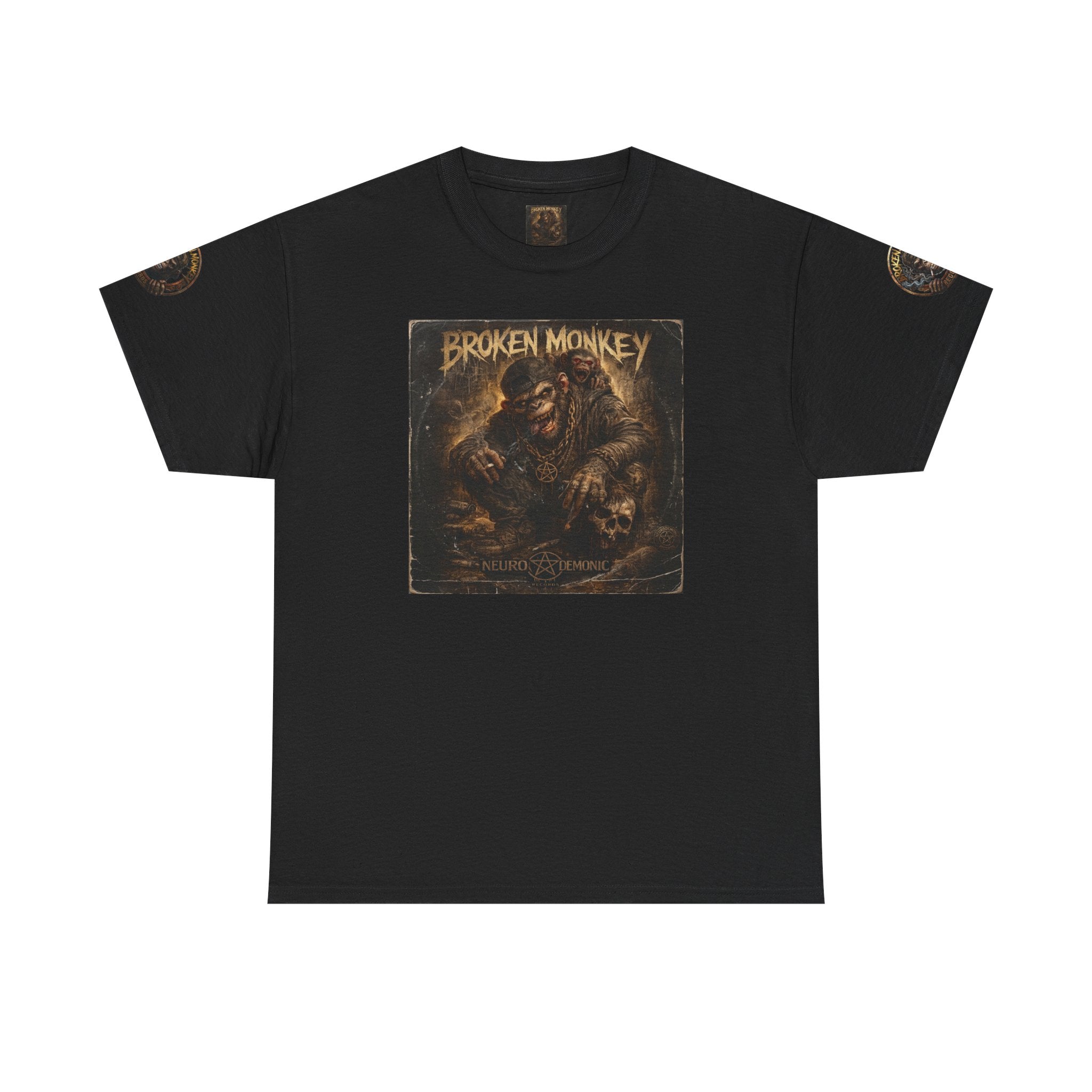 BROKEN MONKEY Vintage Heavyweight - Drum & Bass T-Shirt