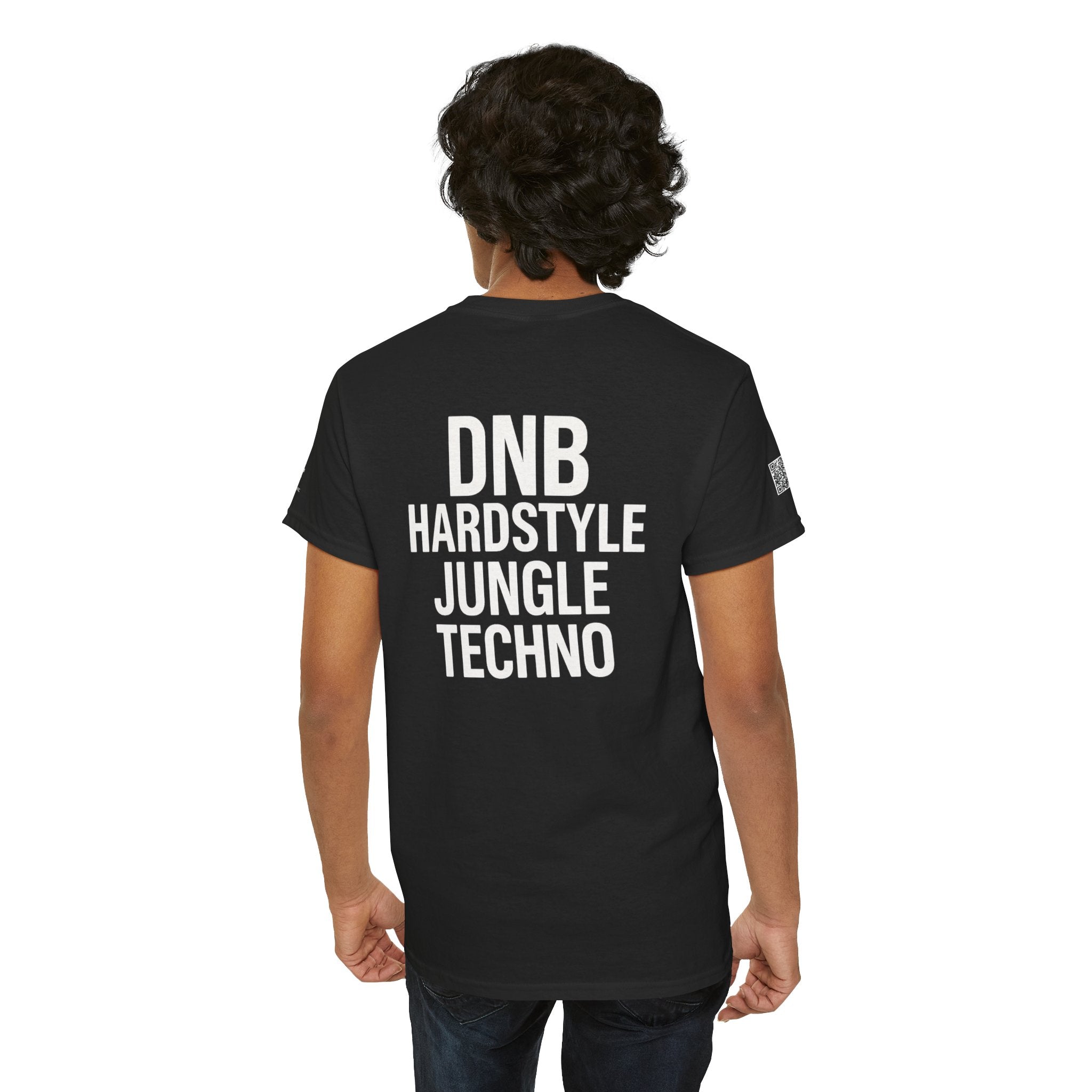 NeuroDemonic Electronic Music Genres T-Shirt — DNB Hardstyle Jungle Techno Graphic Tee