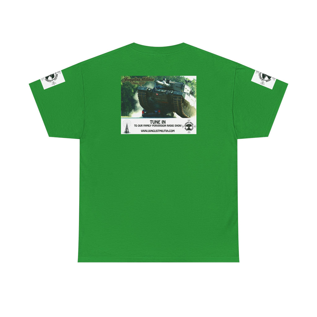 Classic Radio Junglist Militia The Junglist Militia Family Perversion Radio Show Los Angeles, California. Unisex Gildan T-Shirt