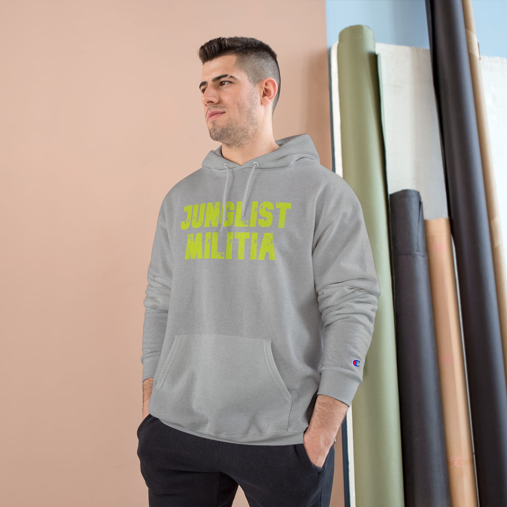 Champion Hoodie- JUNGLIST MILITIA ARMY