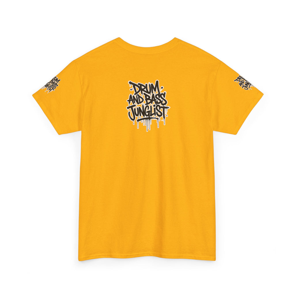 Junglist Militia™ Since 1996 | Drum & Bass Junglist Graffiti Gildan Premium Cotton T-Shirt | NeuroDemonic Records Official Streetwear | 10 Colors
