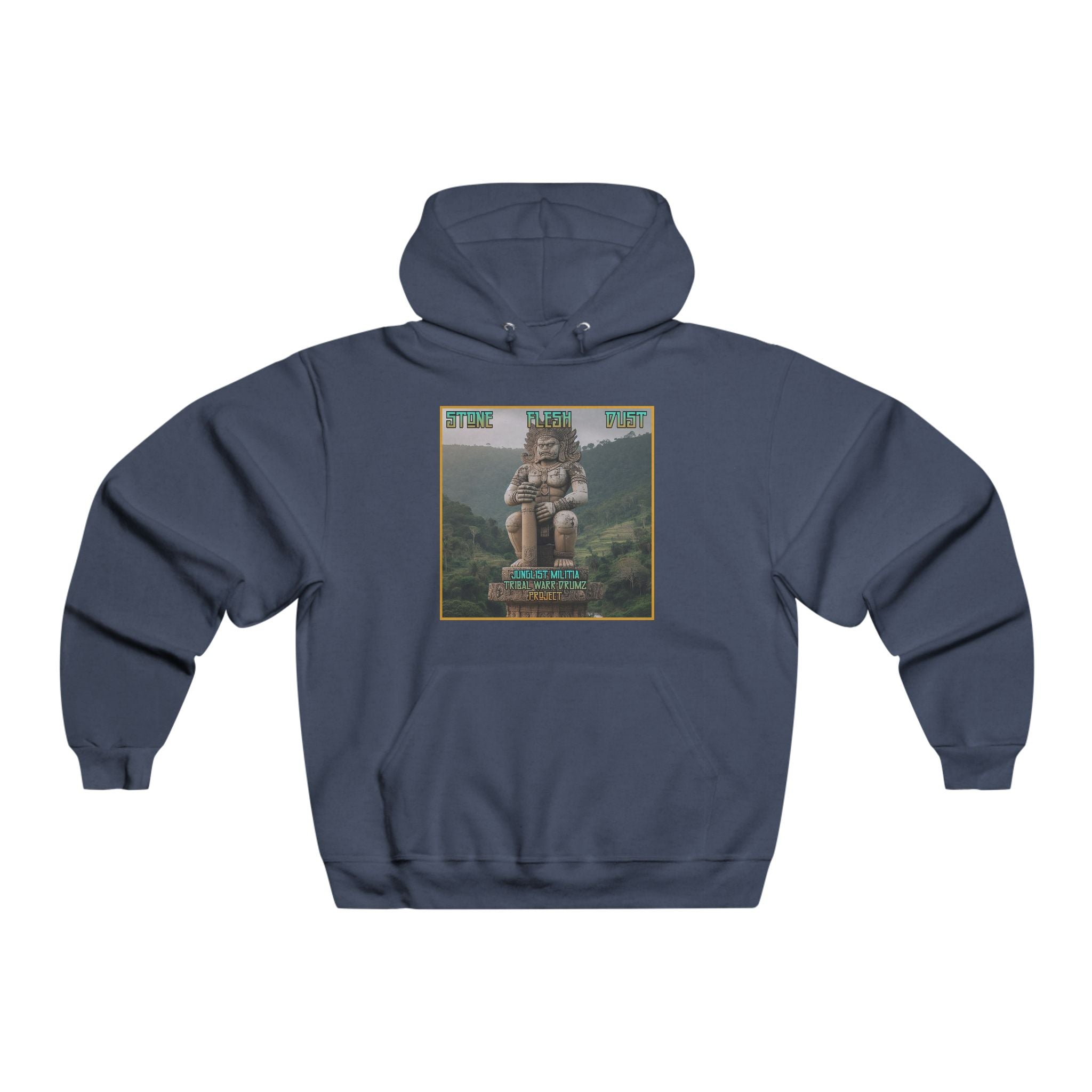 JERZEES NuBlend® STONE FLESH DUST-JUNGLIST MILITIA TRIBAL WARR DRUMZ PROJECT