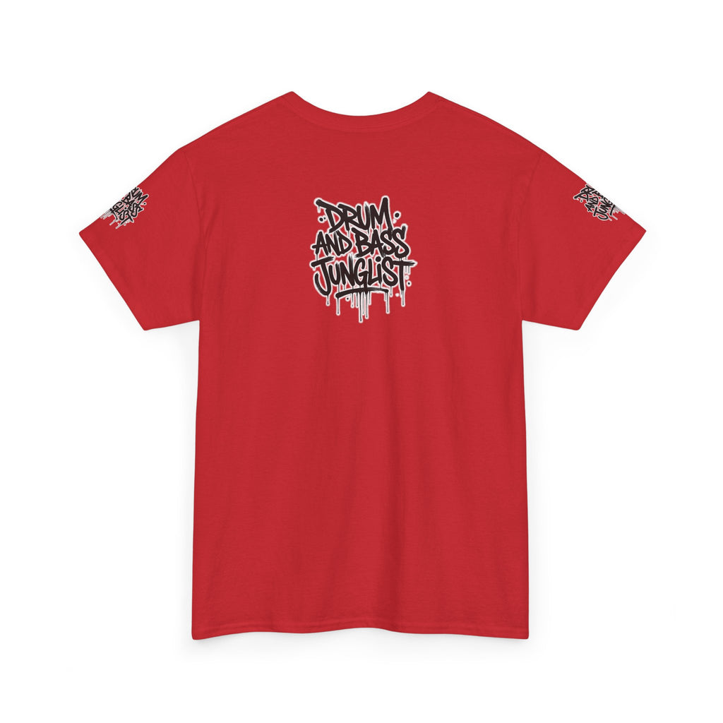 Junglist Militia™ Since 1996 | Drum & Bass Junglist Graffiti Gildan Premium Cotton T-Shirt | NeuroDemonic Records Official Streetwear | 10 Colors
