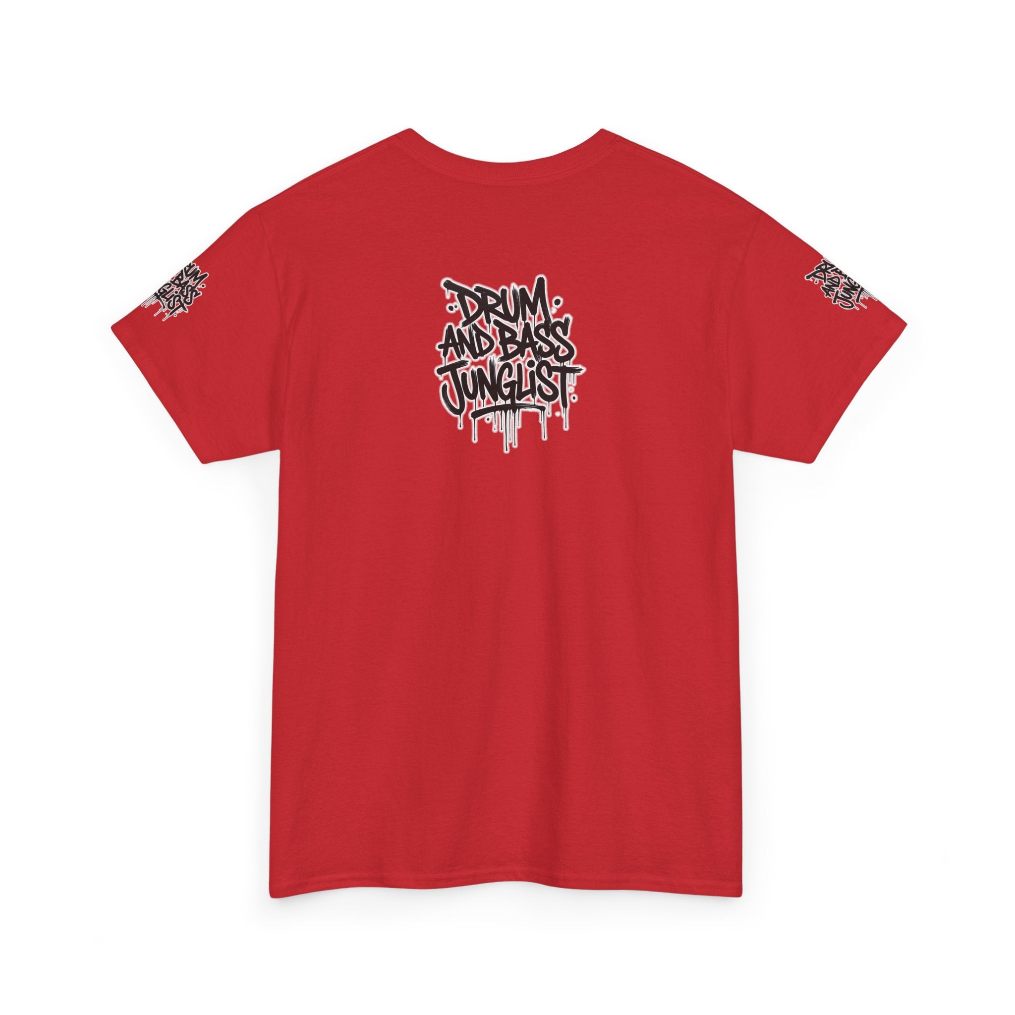 Junglist Militia™ Since 1996 | Drum & Bass Junglist Graffiti Gildan Premium Cotton T-Shirt | NeuroDemonic Records Official Streetwear | 10 Colors