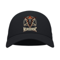 NeuroDemonic Infernal Baphomet Under Armour® Fitted Hat – Premium Heavy Metal Streetwear Edition