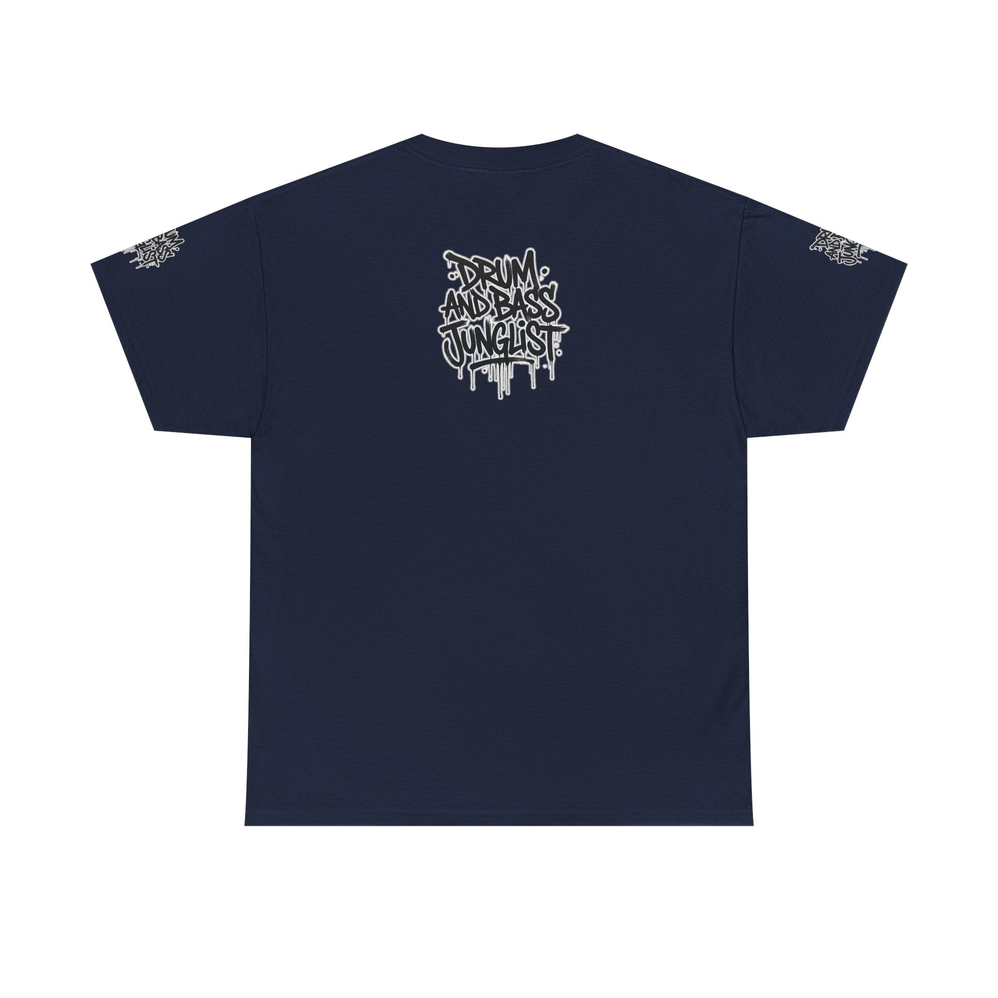 Junglist Militia™ Since 1996 | Drum & Bass Junglist Graffiti Gildan Premium Cotton T-Shirt | NeuroDemonic Records Official Streetwear | 10 Colors