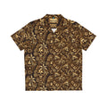 Men's Hawaiian VooDoo Tribal Skullz and Palm Treez Shirt (AOP) - Junglist militia Since 1996