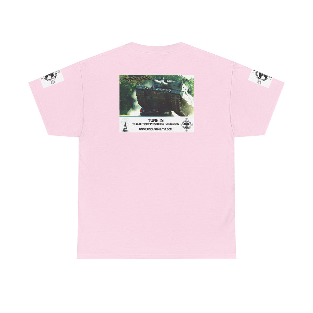Classic Radio Junglist Militia The Junglist Militia Family Perversion Radio Show Los Angeles, California. Unisex Gildan T-Shirt
