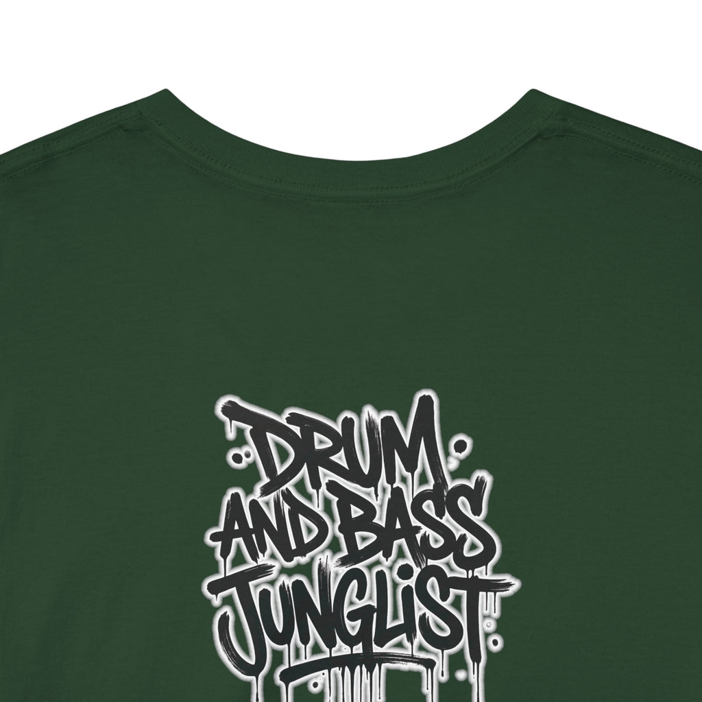 Junglist Militia™ Since 1996 | Drum & Bass Junglist Graffiti Gildan Premium Cotton T-Shirt | NeuroDemonic Records Official Streetwear | 10 Colors