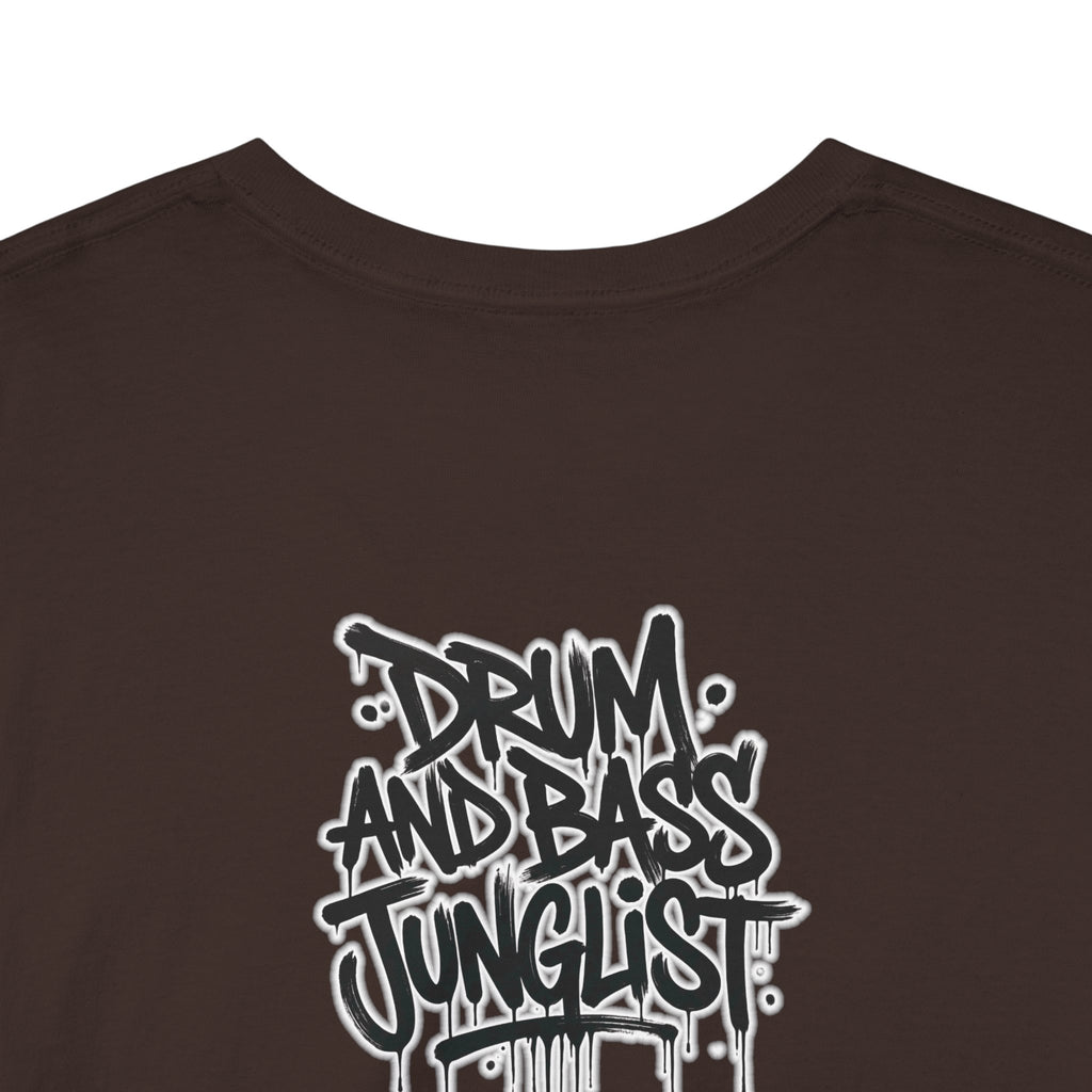 Junglist Militia™ Since 1996 | Drum & Bass Junglist Graffiti Gildan Premium Cotton T-Shirt | NeuroDemonic Records Official Streetwear | 10 Colors