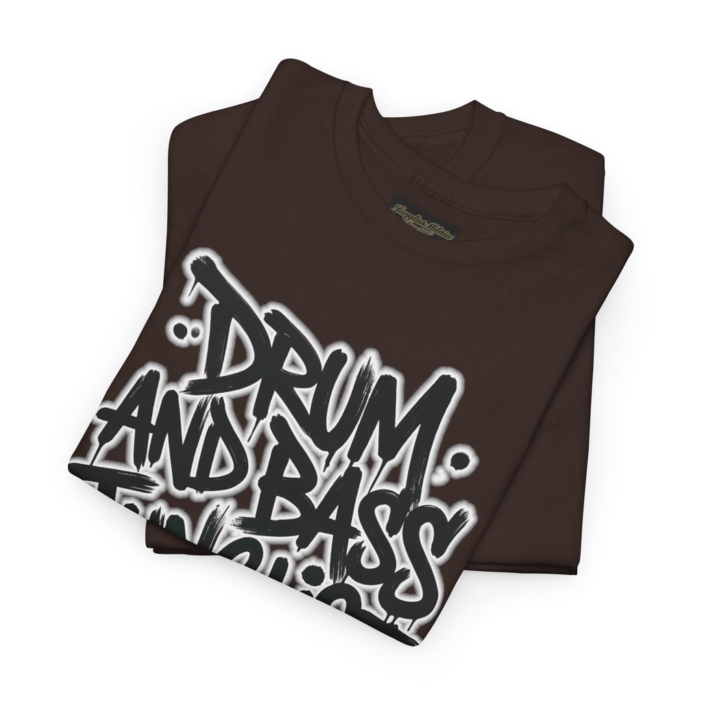 Junglist Militia™ Since 1996 | Drum & Bass Junglist Graffiti Gildan Premium Cotton T-Shirt | NeuroDemonic Records Official Streetwear | 10 Colors