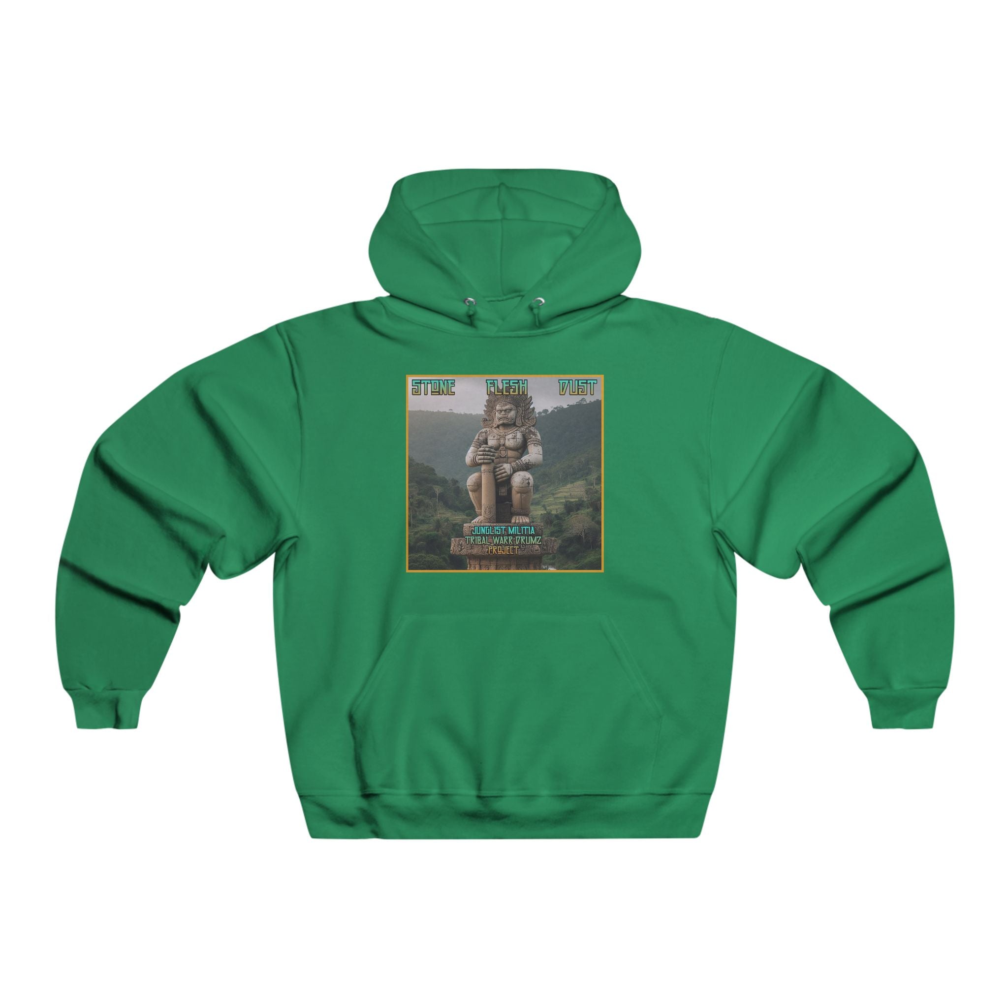 JERZEES NuBlend® STONE FLESH DUST-JUNGLIST MILITIA TRIBAL WARR DRUMZ PROJECT