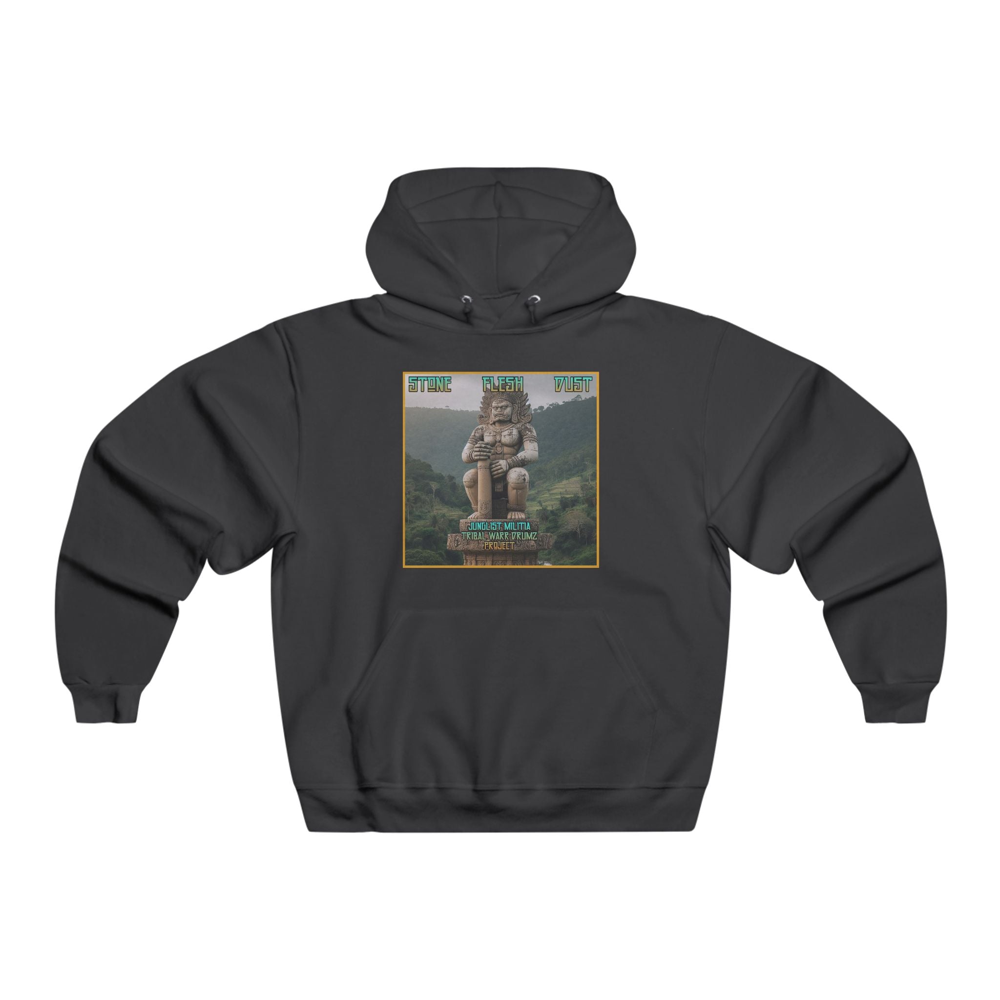 JERZEES NuBlend® STONE FLESH DUST-JUNGLIST MILITIA TRIBAL WARR DRUMZ PROJECT