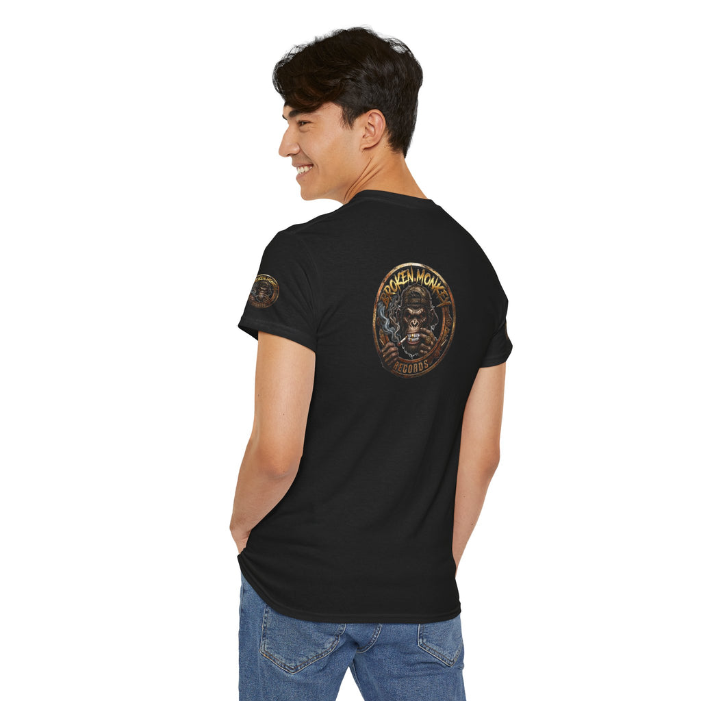 BROKEN MONKEY Vintage Heavyweight - Drum & Bass T-Shirt