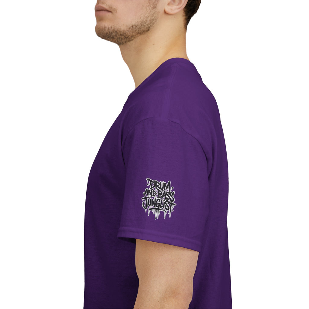 Junglist Militia™ Since 1996 | Drum & Bass Junglist Graffiti Gildan Premium Cotton T-Shirt | NeuroDemonic Records Official Streetwear | 10 Colors