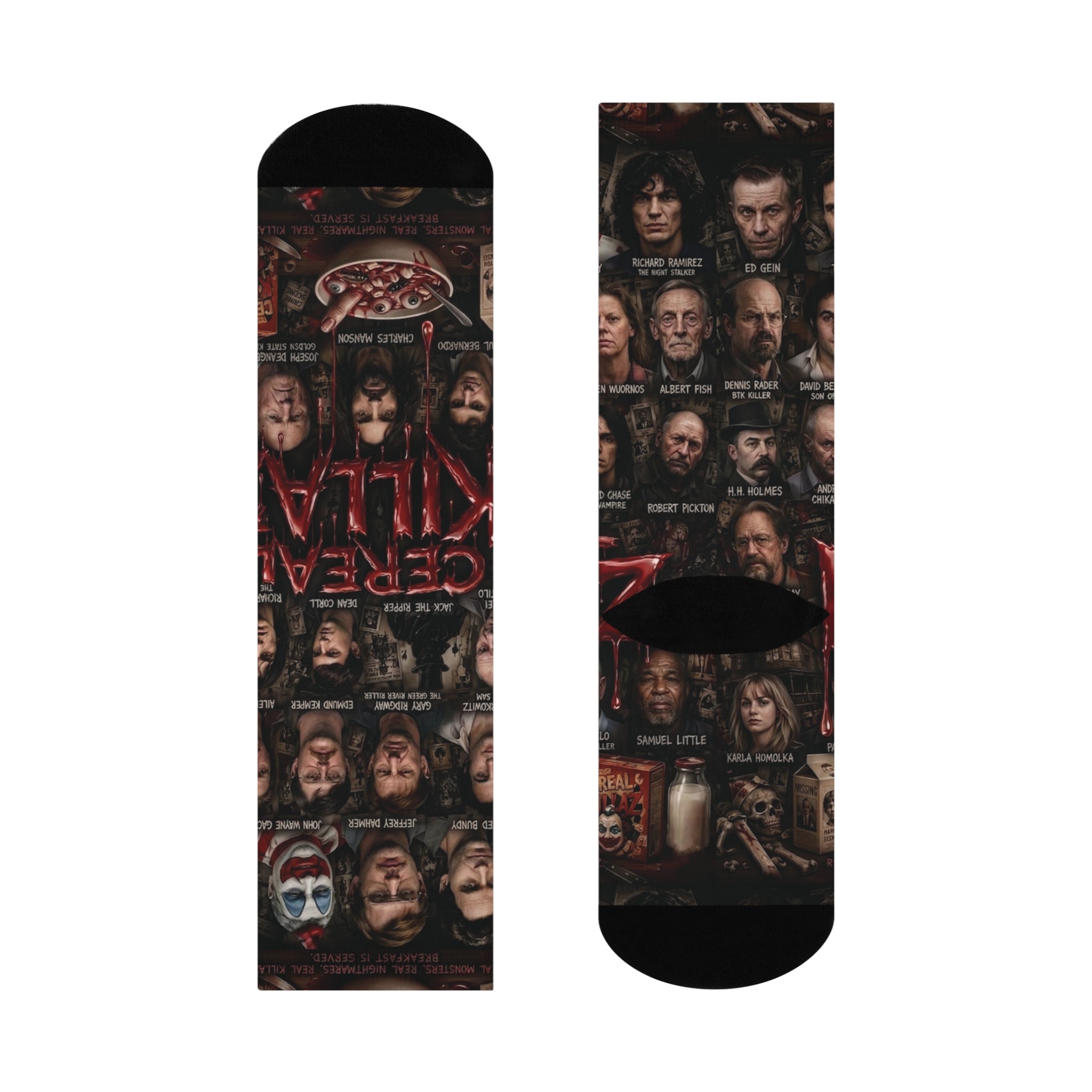 Cereal Killaz Socks – Premium True Crime Collector Edition | NeuroDemonic