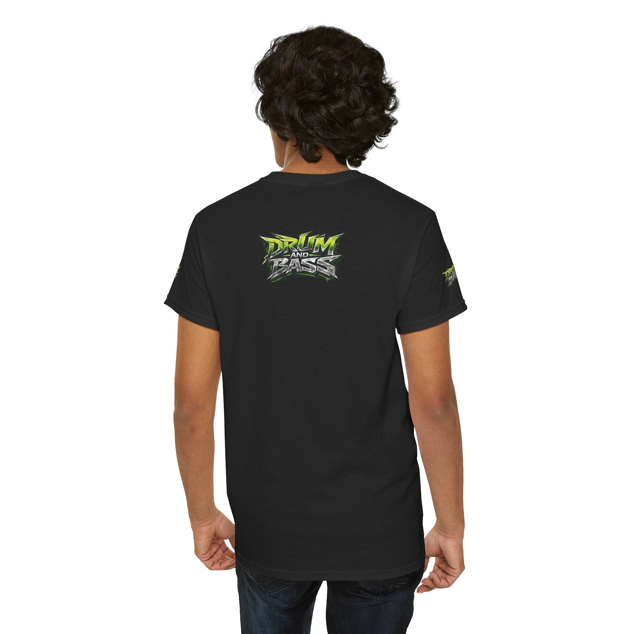 Official NeuroDemonic™ merchandise.  Drum and Bass T-Shirt | Premium Gildan Heavy Cotton DJ, DNB & Junglist Graphic Tee