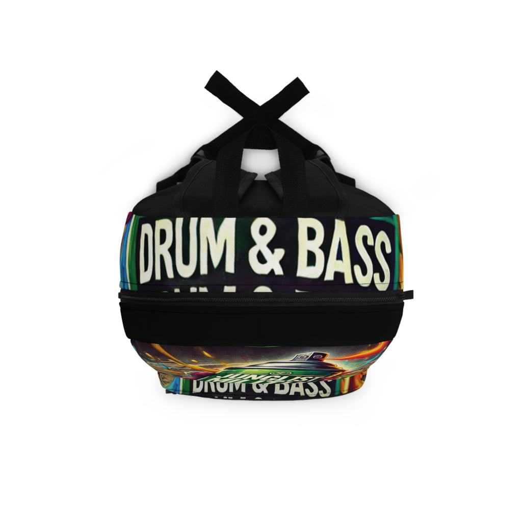 JUNGLIST MILITIA™ Since 1996 Graffiti Backpack | Drum & Bass Jungle Streetwear | Festival DJ Travel Backpack | Urban Rave Edition