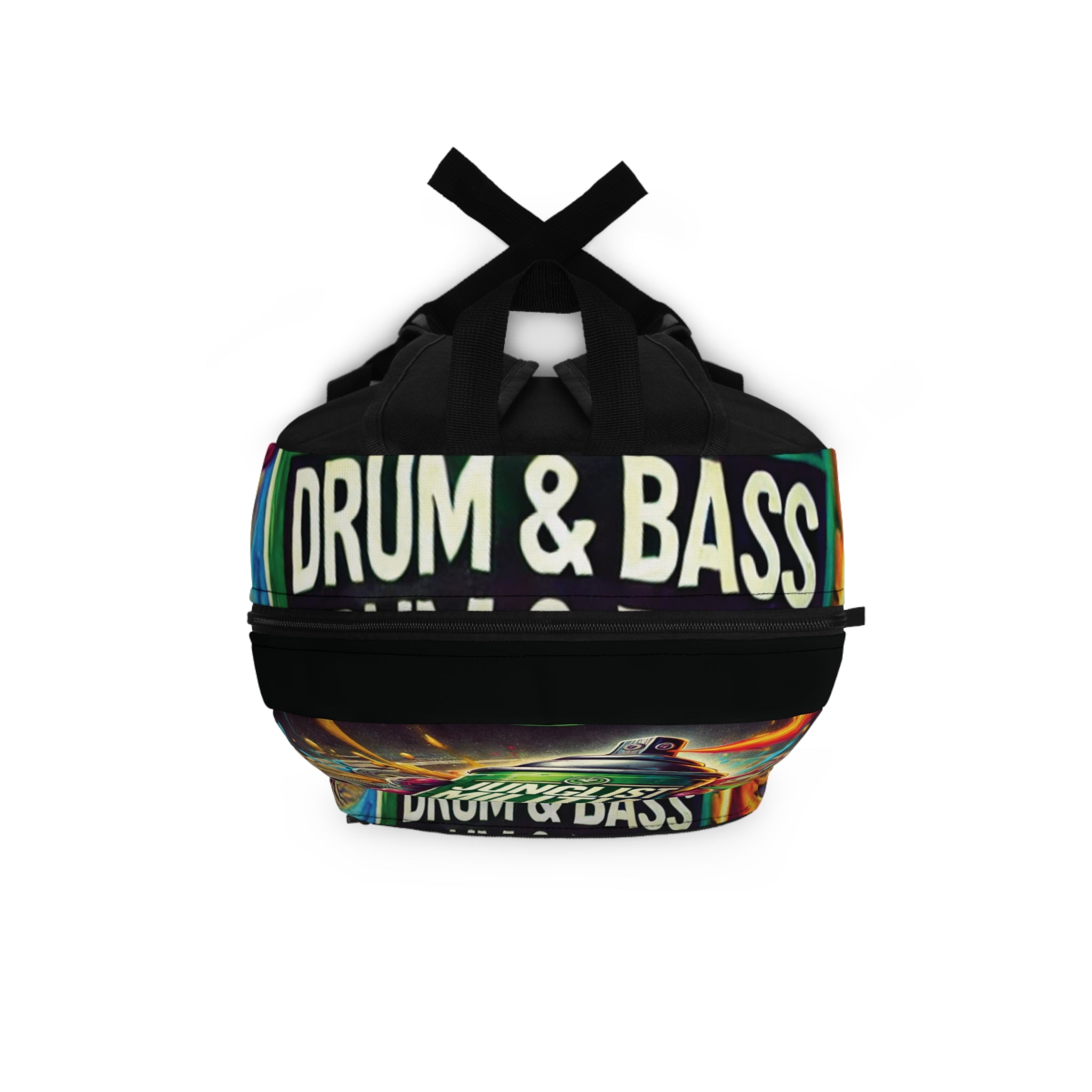 JUNGLIST MILITIA™ Since 1996 Graffiti Backpack | Drum & Bass Jungle Streetwear | Festival DJ Travel Backpack | Urban Rave Edition