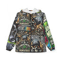 DJ CLOVER - Windbreaker Jacket (AOP) JUNGLIST MILITIA SINCE 1996 - LIMITED EDITION - "VERY EXPENSIVE, EXCLUSIVE COLLECTER EDITION"