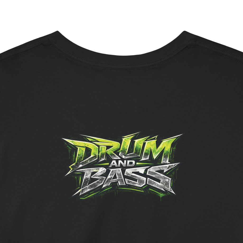 Official NeuroDemonic™ merchandise.  Drum and Bass T-Shirt | Premium Gildan Heavy Cotton DJ, DNB & Junglist Graphic Tee