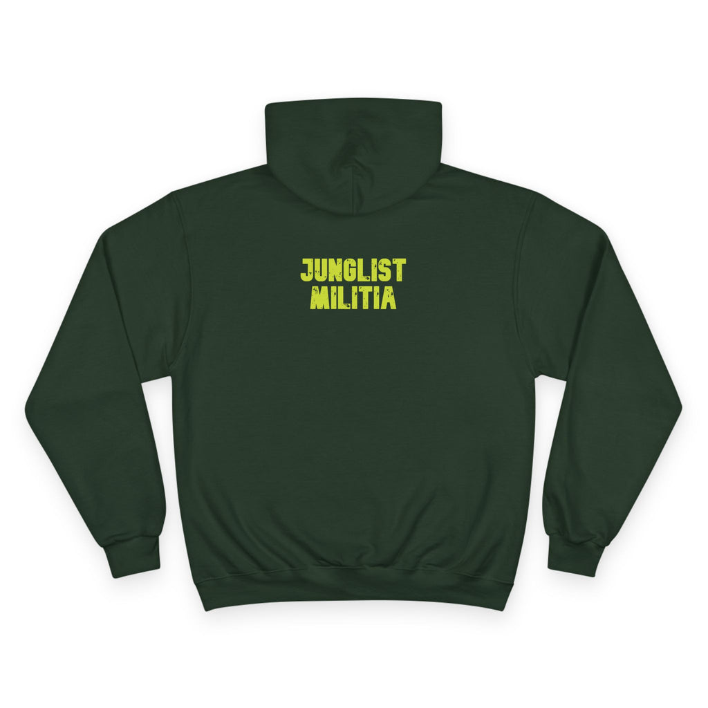 Champion Hoodie- JUNGLIST MILITIA ARMY