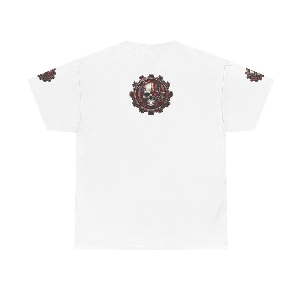 NEURODEMONIC™ Graffiti Skull Pentagram T Shirt | DNB Hardstyle Jungle Techno Trapcore Metalcore Streetwear |Skull Tee — Gildan Graphic Shirt