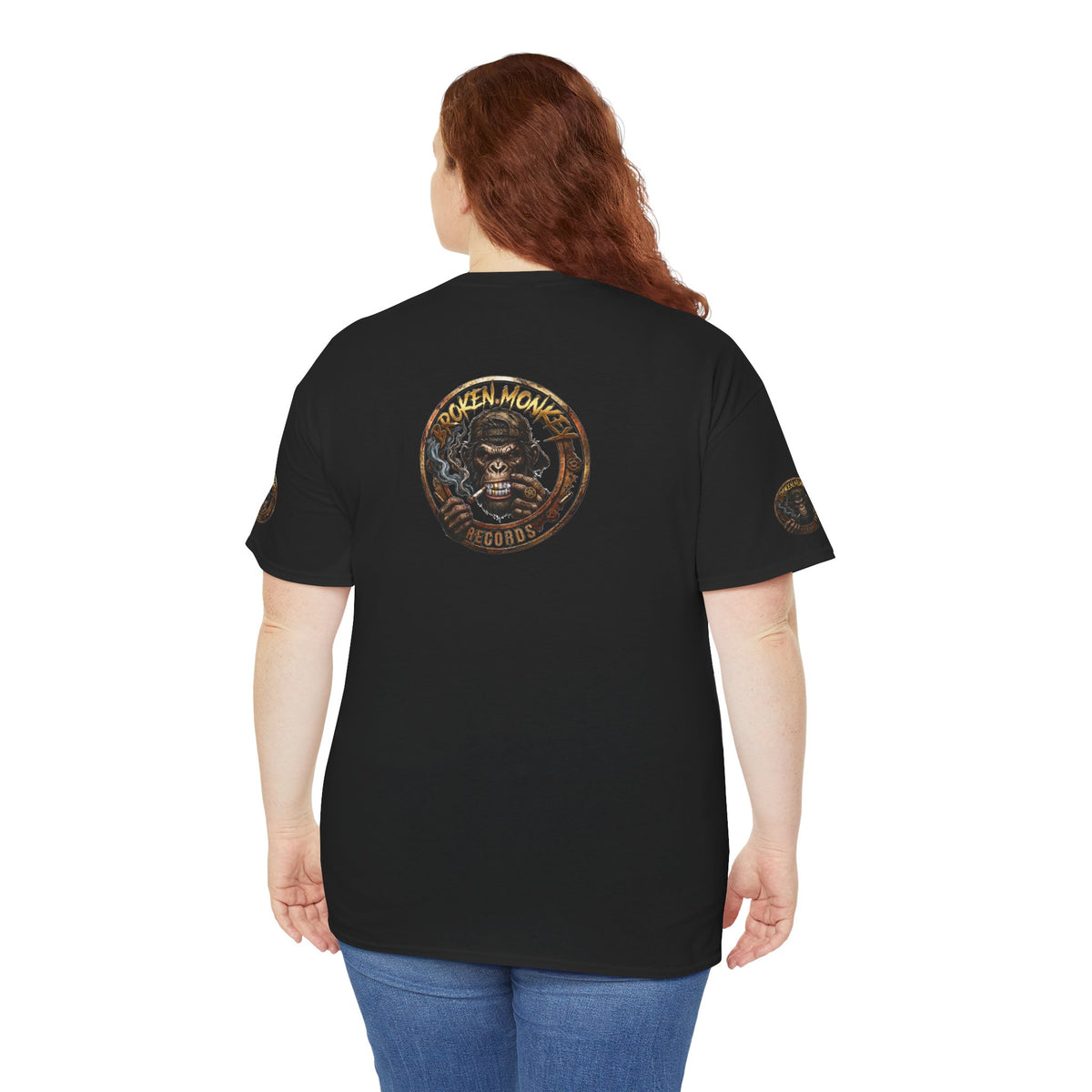 BROKEN MONKEY Vintage Heavyweight - Drum & Bass T-Shirt