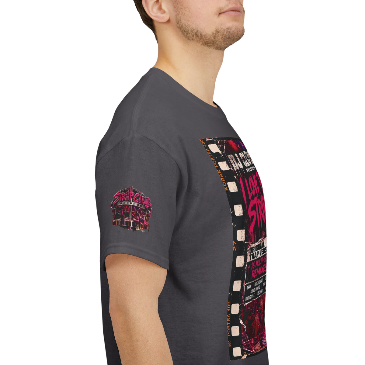 DJ Clover Presents “I Love Them Strippers” - Strip Club Records Official Album T-Shirt