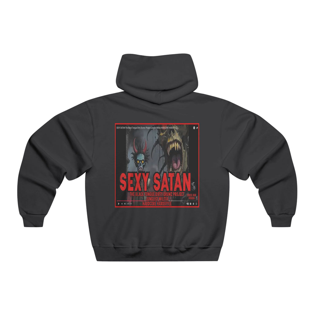 JERZEES NuBlend® SEXY SATAN-The Black Tongue-Dirty Drumz- Project-Junglist Militia HARDCORE HARDSTYLE
