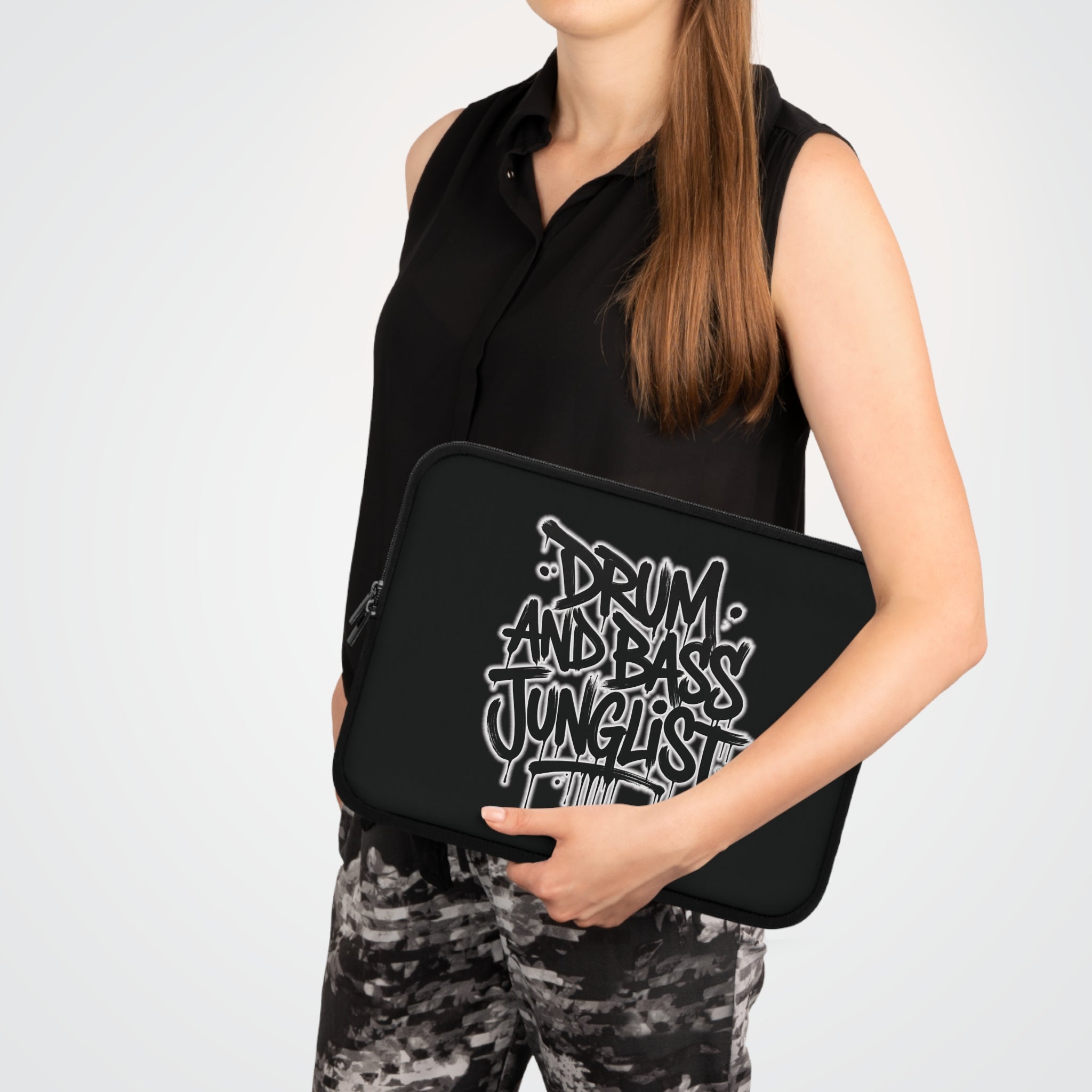 Drum and Bass Junglist Graffiti Laptop Sleeve & iPad Case | Protective Padded Sleeve | 5 Sizes
