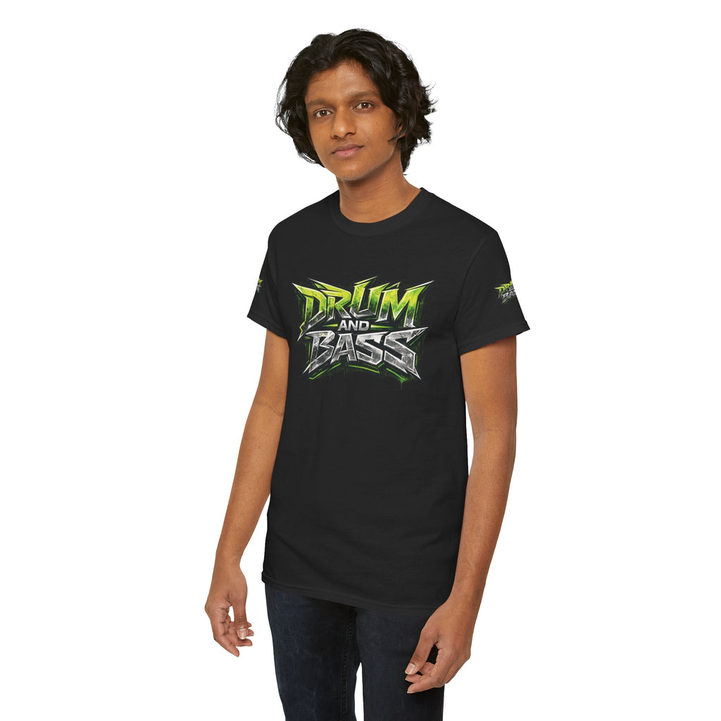 Official NeuroDemonic™ merchandise.  Drum and Bass T-Shirt | Premium Gildan Heavy Cotton DJ, DNB & Junglist Graphic Tee