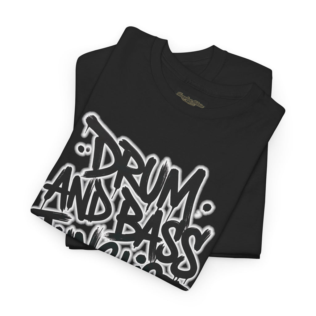 Junglist Militia™ Since 1996 | Drum & Bass Junglist Graffiti Gildan Premium Cotton T-Shirt | NeuroDemonic Records Official Streetwear | 10 Colors