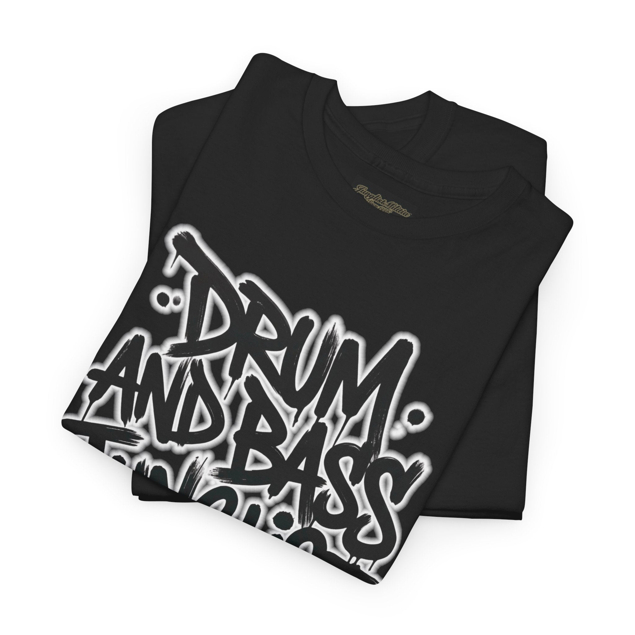 Junglist Militia™ Since 1996 | Drum & Bass Junglist Graffiti Gildan Premium Cotton T-Shirt | NeuroDemonic Records Official Streetwear | 10 Colors
