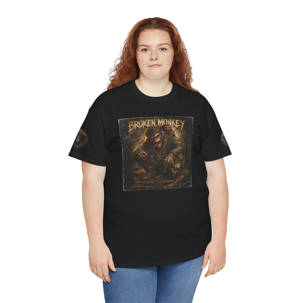 BROKEN MONKEY Vintage Heavyweight - Drum & Bass T-Shirt